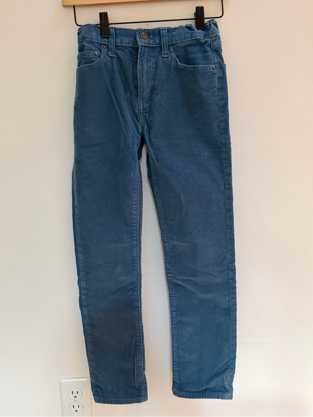 Crewcuts Blue Slim Straight Corduroy Jeans